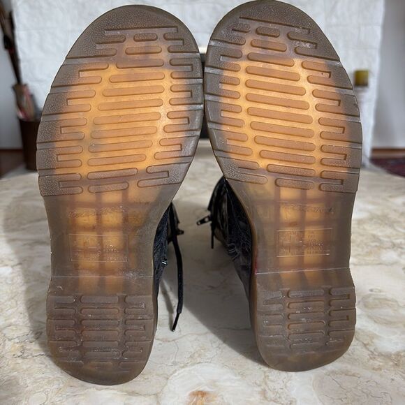 Dr. Martens Lunar Craters, 14-Eye Leather Boots - Picture 12 of 16